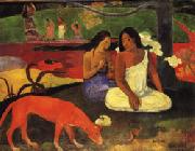 Paul Gauguin Arearea(Joyousness) oil on canvas